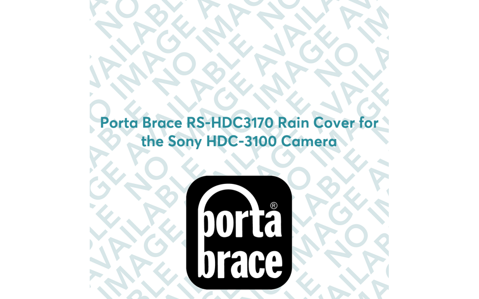 Porta Brace RS-HDC3170 Rain Cover for the Sony HDC-3100 Camera