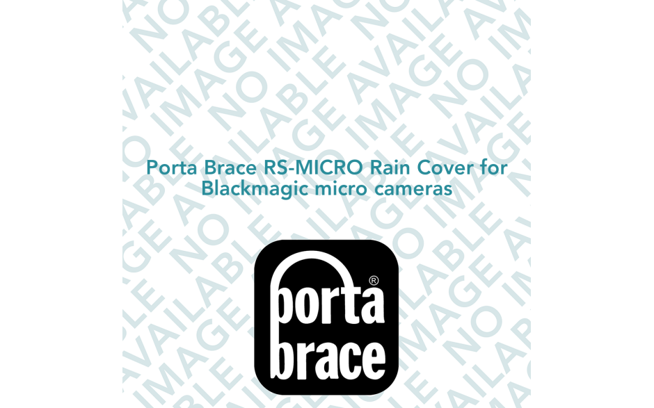 Porta Brace RS-MICRO Rain Cover for Blackmagic micro cameras