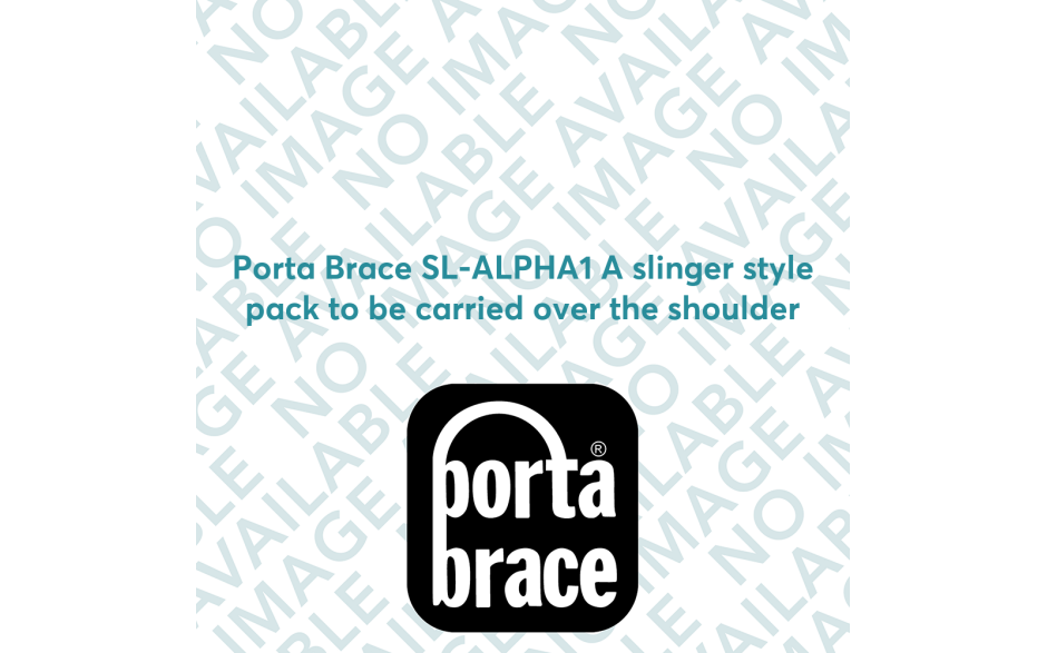 Porta Brace SL-ALPHA1 A slinger style pack to be carried over the shoulder