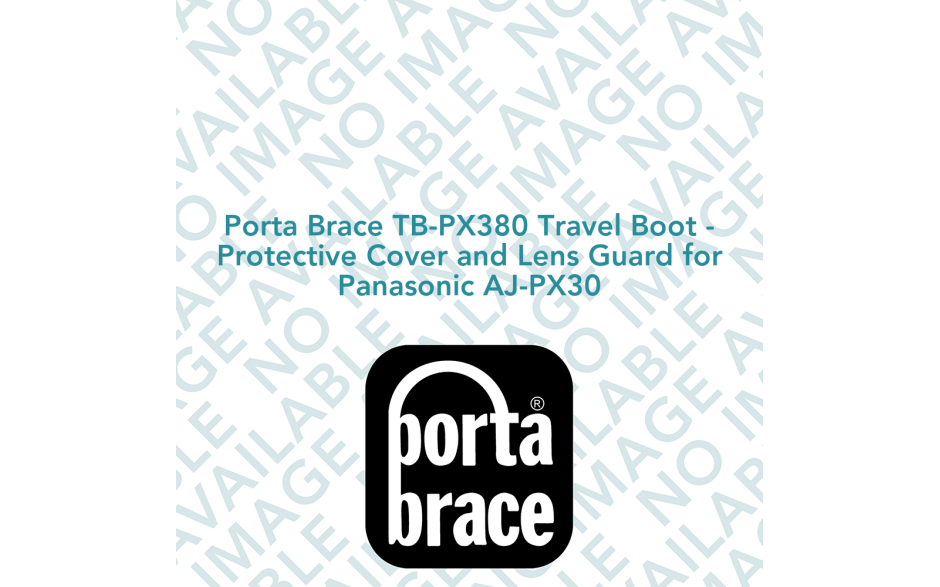 Porta Brace TB-PX380 Travel Boot - Protective Cover and Lens Guard for Panasonic AJ-PX30