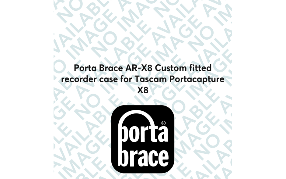Porta Brace AR-X8 Custom fitted recorder case for Tascam Portacapture X8