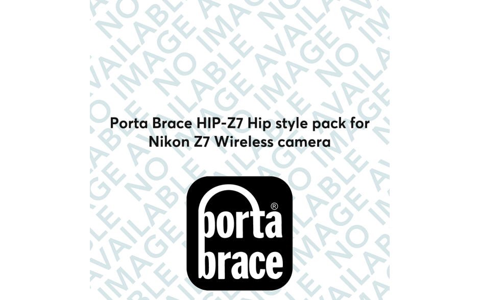 Porta Brace HIP-Z7 Hip style pack for Nikon Z7 Wireless camera