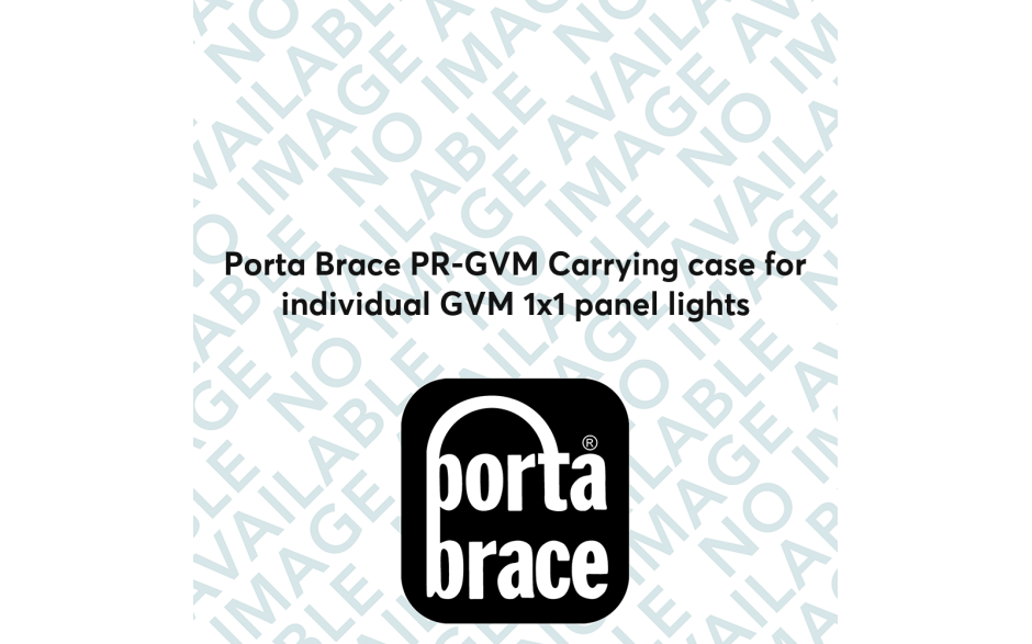 Porta Brace PR-GVM Carrying case for individual GVM 1x1 panel lights