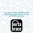 Porta Brace AUD-ZOOMR16 Soft padded carrying case for Zoom R16/R24 recorders