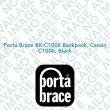 Porta Brace BK-C100II Backpack, Canon C100II, Black