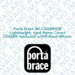 Porta Brace BK-C500MIIOR Lightweight, rigid-frame Canon C500MII backpack w/Off-Road Wheels