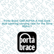 Porta Brace CAR-ALPHA A mid sized dual opening carrying case for the Sony Alpha 1