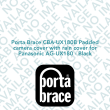 Porta Brace CBA-UX180B Padded camera cover with rain cover for Panasonic AG-UX180 - Black