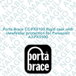 Porta Brace CC-PX5100 Rigid case with viewfinder protection for Panasonic AJ-PX5100