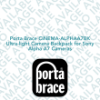 Porta Brace CINEMA-ALPHAA7BK Ultra-light Camera Backpack for Sony Alpha A7 Cameras