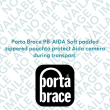 Porta Brace PB-AIDA Soft padded zippered pouchto protect Aida camera during transport.