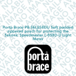 Porta Brace PB-SEL858DU Soft padded zippered pouch for protecting the Sekonic Speedmaster L-858D-U Light Meter