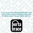 Porta Brace PB-URSAMINIPRODK Hard Case with Custom Padded Divider Kit for Blackmagic Design URSA Mini Pro
