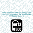 Porta Brace PB-VOM2S Soft zippered pouch for protecting the Voigtlander VC Speed Meter II