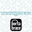 Porta Brace RIG-FX9XTOR A rigid frame extra tall case with wheels for the Sony FX9
