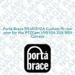 Porta Brace RS-UV510A Custom fit rain covr for the PTZCam UV510A 20X NDI Camera