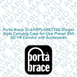 Porta Brace SL-LIVEPLANET360 Slinger Style Carrying Case for Live Planet 360 3D VR Camera and Accessories