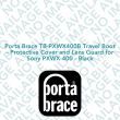 Porta Brace TB-PXWX400B Travel Boot - Protective Cover and Lens Guard for Sony PXWX-400 - Black