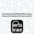 Porta Brace CAR-PROLENSXL Cargo Case and Complete Pro Lens Cup Set