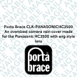 Porta Brace CLK-PANASONICHC3500 An oversized camera rain cover made for the Panasonic HC3500 with eng style lens