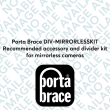 Porta Brace DIV-MIRRORLESSKIT Recommended accessory and divider kit for mirrorless cameras