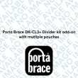 Porta Brace DK-CL3+ Divider kit add-on with mutliple pouches