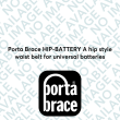 Porta Brace HIP-BATTERY A hip style waist belt for universal batteries