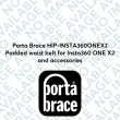 Porta Brace HIP-INSTA360ONEX2 Padded waist belt for Insta360 ONE X2 and accessories