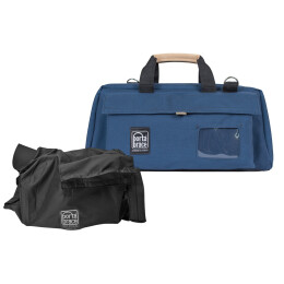 Porta Brace CS-DV3UQS-M4 Camera Case Soft, Blue, Large