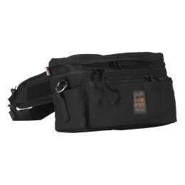 Porta Brace HIP-4LENS Hip Pack, Camera Lenses for 4 lenses, Black, XL