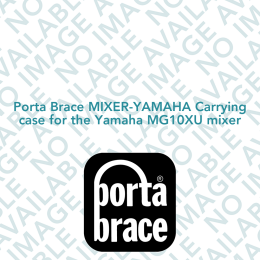Porta Brace MIXER-YAMAHA Carrying case for the Yamaha MG10XU mixer