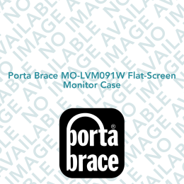 Porta Brace MO-LVM091W Flat-Screen Monitor Case