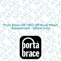 Porta Brace OR-1WO Off-Road Wheel Replacement - Wheel Only
