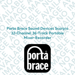 Porta Brace Sound Devices Scorpio 32-Channel 36-Track Portable Mixer-Recorder