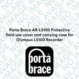 Porta Brace AR-LS100 Protective field-use cover and carrying case for Olympus LS100 Recorder