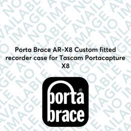 Porta Brace AR-X8 Custom fitted recorder case for Tascam Portacapture X8
