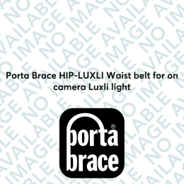 Porta Brace HIP-LUXLI Waist belt for on camera Luxli light