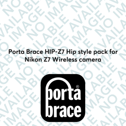 Porta Brace HIP-Z7 Hip style pack for Nikon Z7 Wireless camera