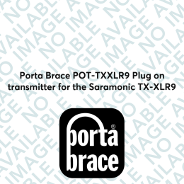 Porta Brace POT-TXXLR9 Plug on transmitter for the Saramonic TX-XLR9