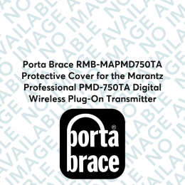Porta Brace RMB-MAPMD750TA Protective Cover for the Marantz Professional PMD-750TA Digital Wireless Plug-On Transmitter